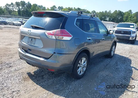 2016 Nissan Rogue Sv from USA, damaged, VIN KNMAT2MV6GP600245